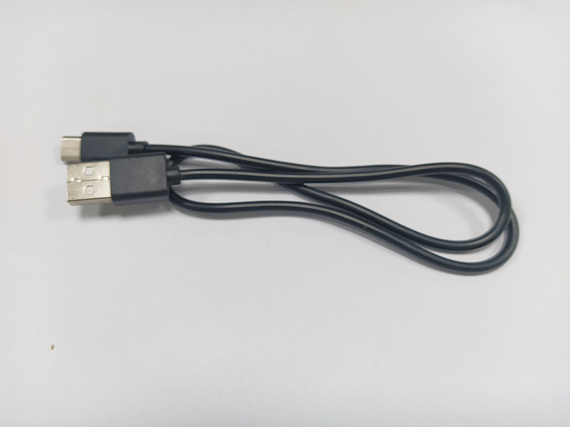 学生直板夹USB充电数据线，联鑫德诚USB数据线定制厂家